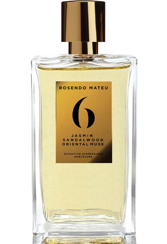 6 Jasmin, Sandalwood, Oriental Musk