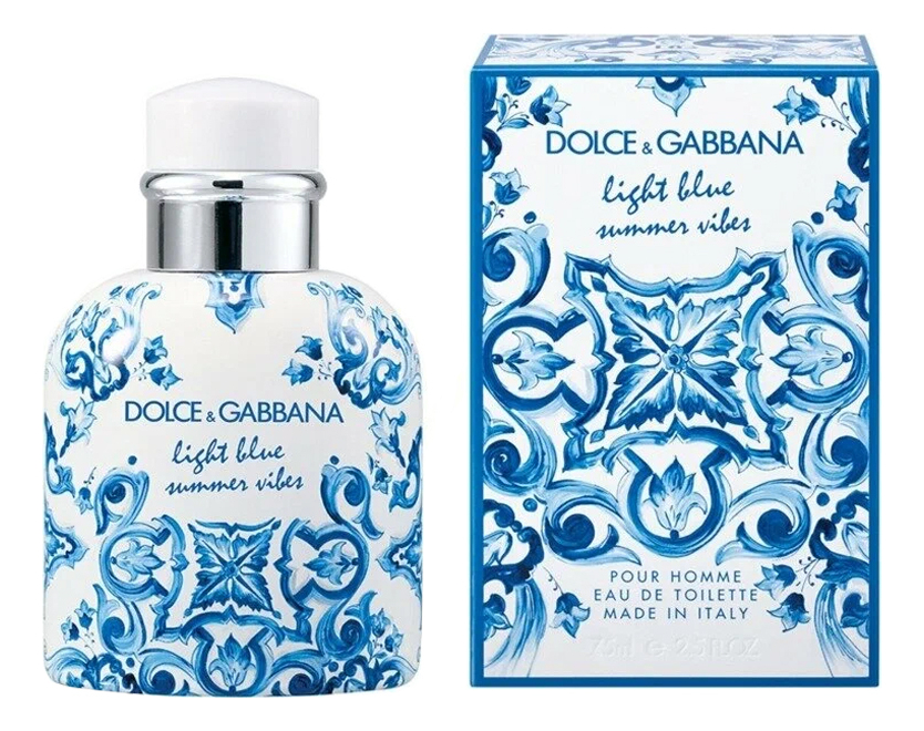 Light Blue Summer Vibes Pour Homme
